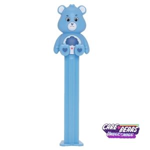 Care Bears A Grumpy Bear PEZ Dispenser packaged in a polybag